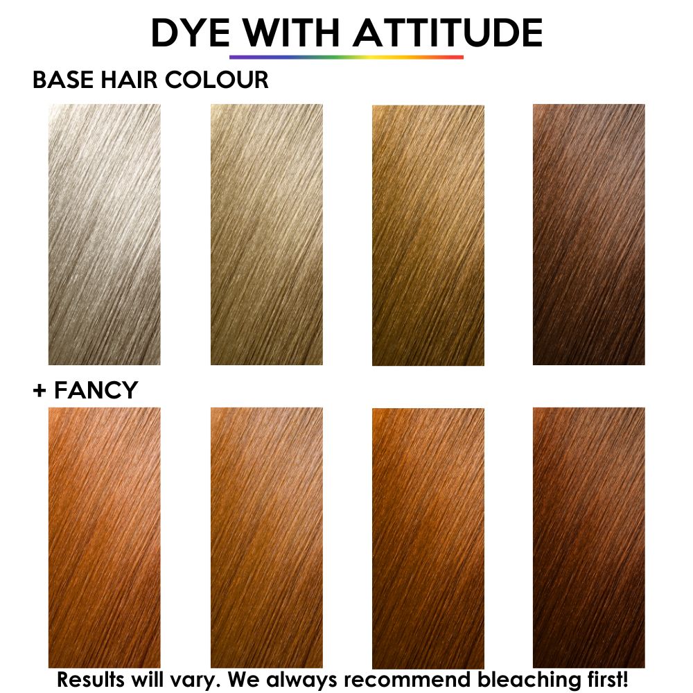 Attitude Hair Dye - Fancy Coloration semi permanente - Couleur cuivre/Orange